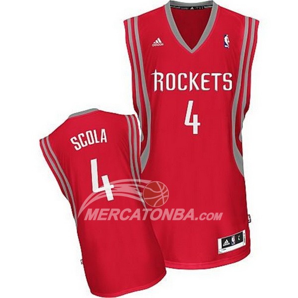 Maglia NBA Scola Houston Rockets Rojo